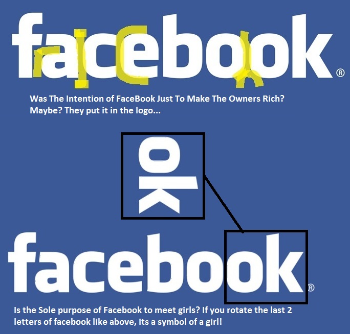 facebook funny logo. Hidden message in facebook logo! Cool (60) Fail (864) Funny (67) Gross (42) 