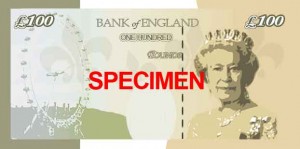 The NEW £100 NOTE   being RELEASED NEXT SPRING!