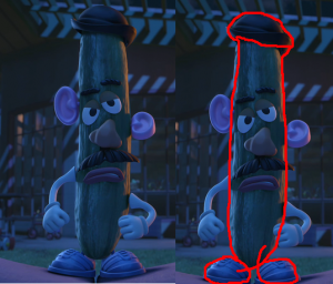 New rude message in toy story 3