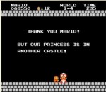 Funny Hidden Message in Super Mario Game